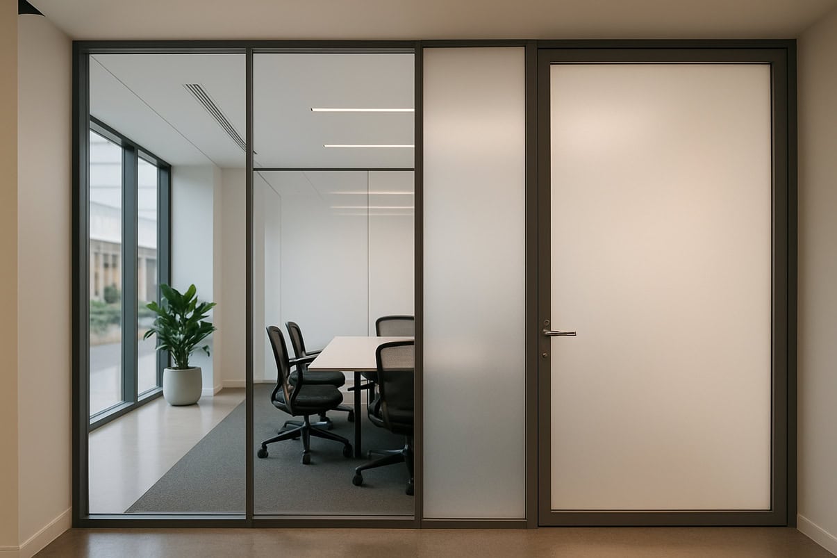 schaltbare folie privatsphaere auf knopfdruck schaltbares glas
